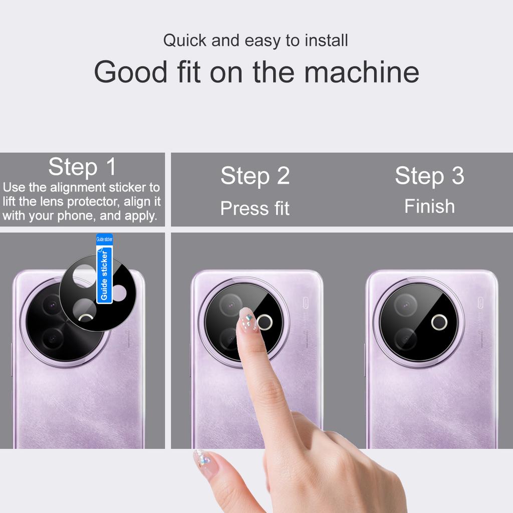 For Vivo Y39 5G Glass IMAK High Definition Integrated Glass Lens Film