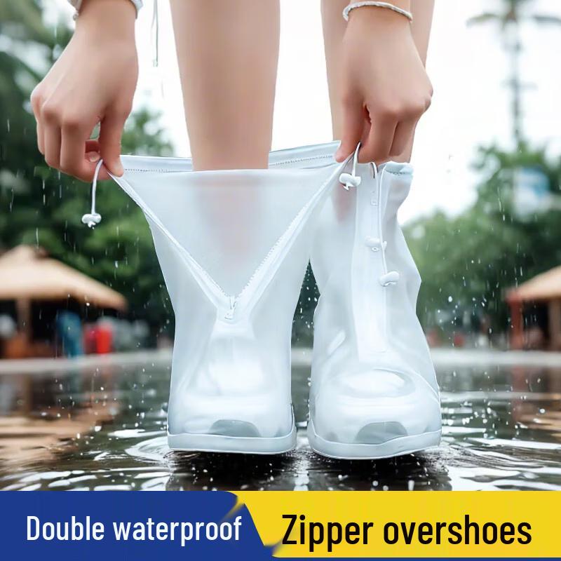 Портативные водонепроницаемые чехлы для обуви от дождя