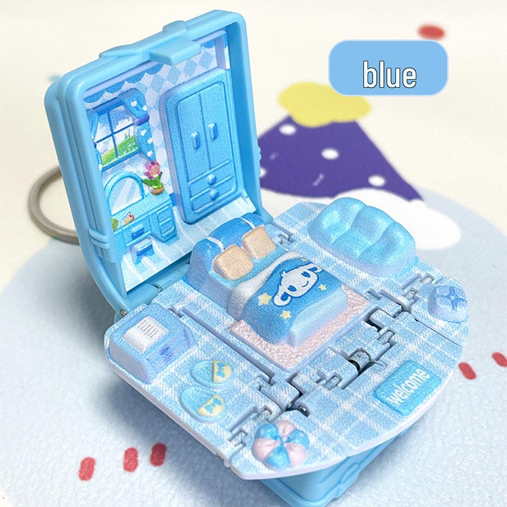 3D Dinosaur & Space Astronaut Pop-Up Keychain Book: Educational, Creative Decompression Toy