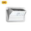 Motion-sensing solar smart light, 270° wide-angle illumination floodlight, 3 lighting modes, IP44