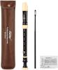 Eastar Soprano Recorder, ABS Resin, Baroque Style, C Key, Includes Finger Hook, Cleaning Stick, Recorder Cream, Fingering Chart, and Cloth Case