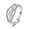Anxiety Stress Relief Ring Seven Beads Open Ring Jewelry Gift Mood Rings