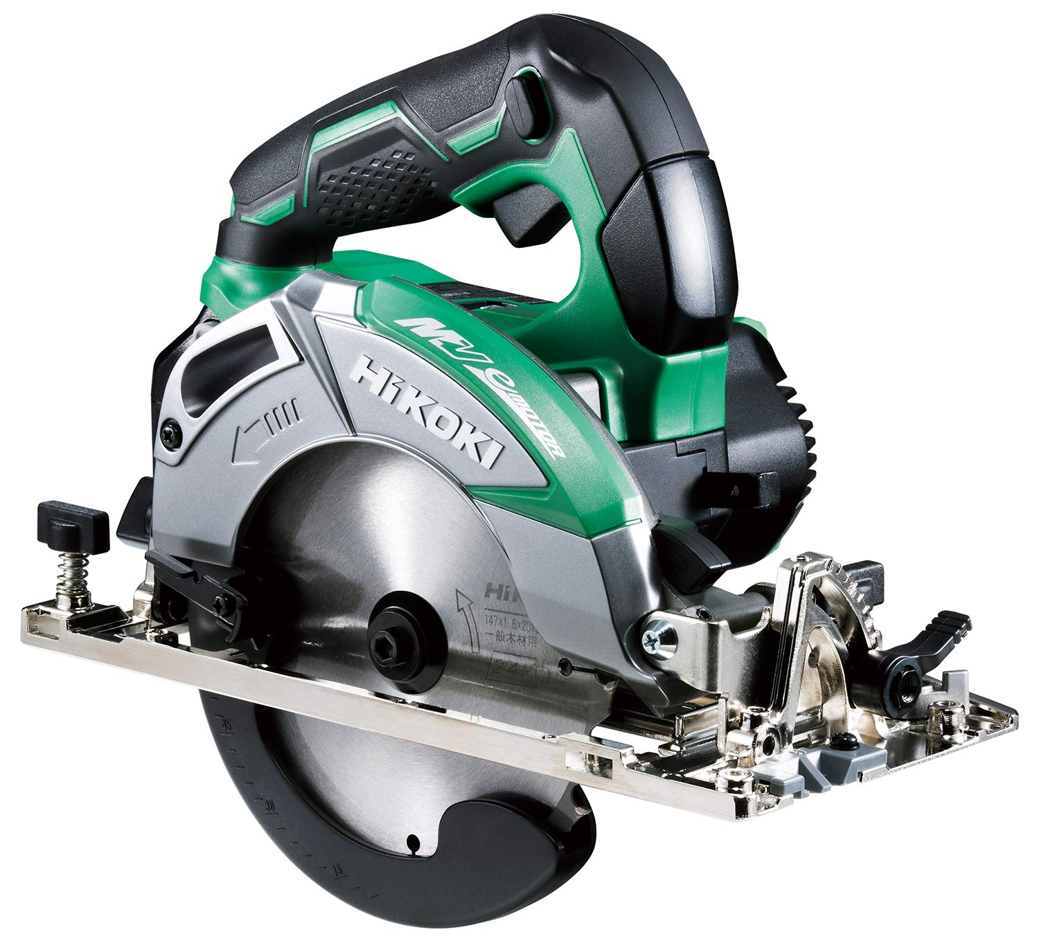

HiKOKI Cordless Circular Saw Main Unit Only Wireless Interlocking Storage Sold Separately Saw Blade Diameter 147mm Battery/Charger C3605DC(NNS)