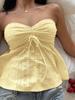 Summer New Women's Clothing High-End Sweet and Spicy Style Strapless Backless Slim Fit Tube Top