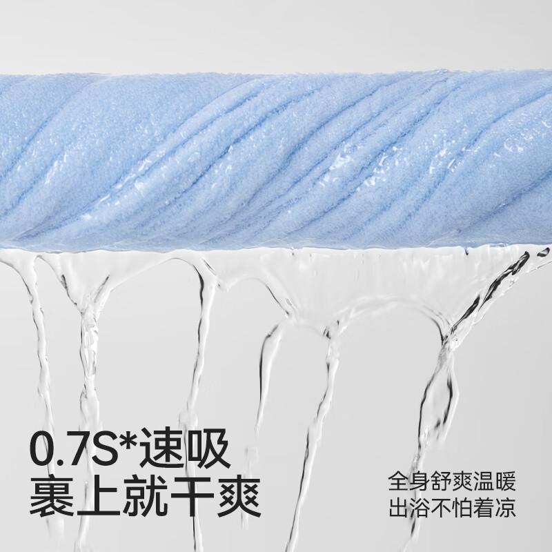 Grace Pure Cotton Bath Towel, Class A Thickened Absorbent Bath Towel, 100% Cotton Quick-Drying Adult Large Bath Towel, Unisex Sports Towel