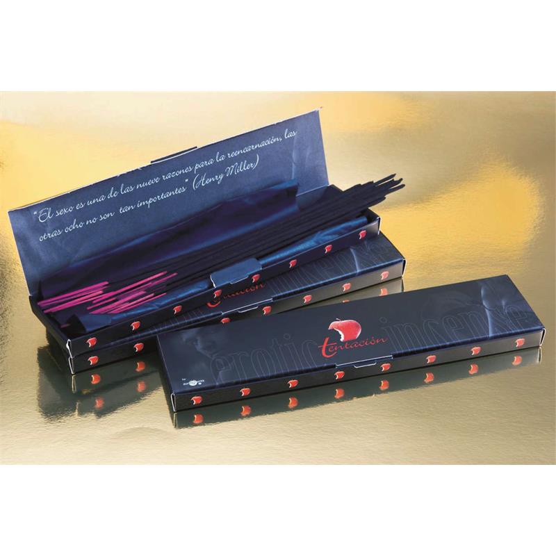 Temptation Box Erotic Incense Pheromones 20 Cinnamon Sticks