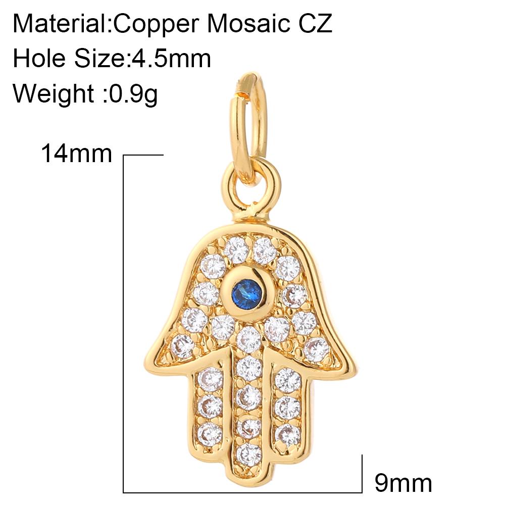 Evil Blue Eye Heart Necklace for Women Cute Gold Star Collars Diy Pendant Stainless Steel Chain High Quality