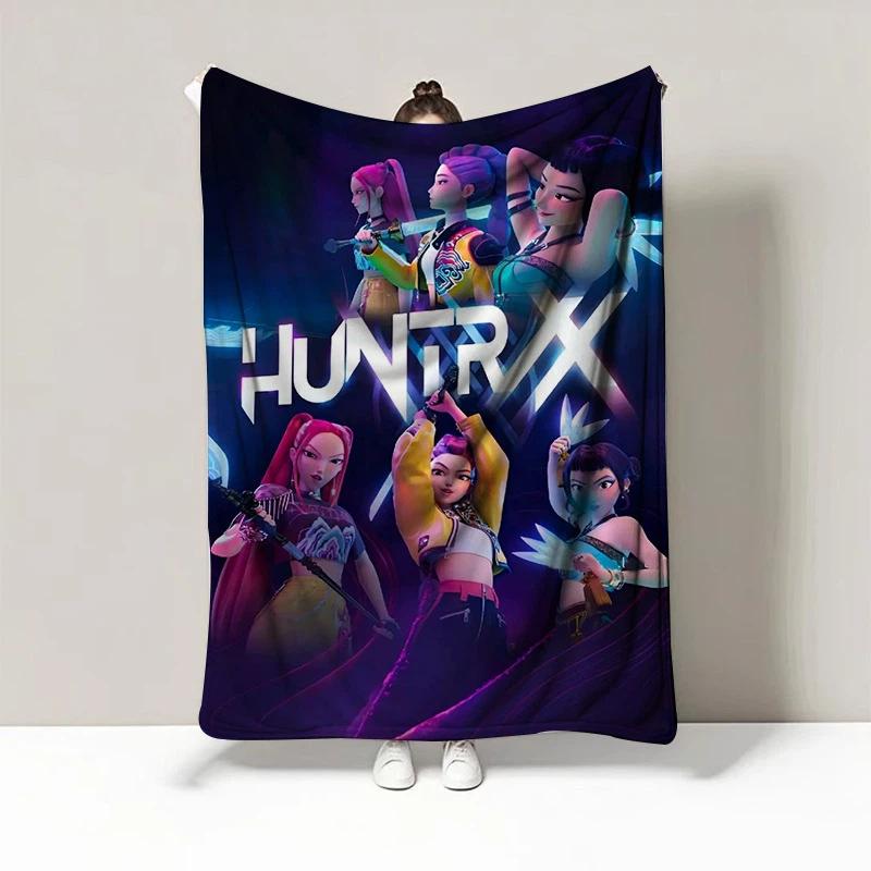 Hunter Witch Team Fleecedecke Weiche Überwurfdecke Sofabezug Gemütliche Warme Decke Mit Stilvollem Druck Gemütliche Decke Für Zuhause Und Reisen