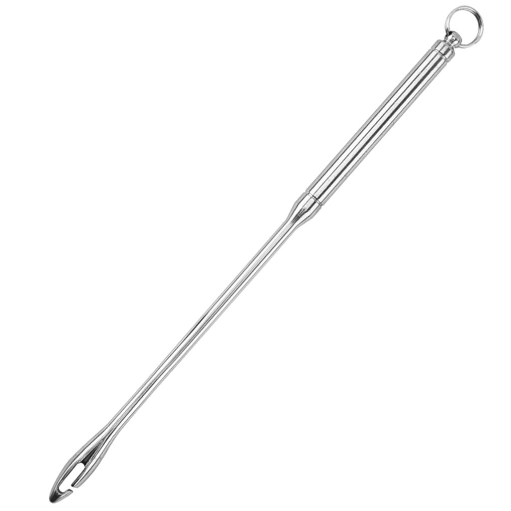 Portable Fishing Hook Remover Stainless Steel Fishing Hook Extractor Deep Throat Quick Uncoupling Tool Easy To Use