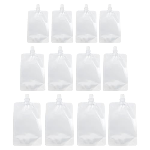 Portable leak-proof food-grade plastic sub-bottling set (including hidden storage bags) contains 12 pieces: 100ml * 4, 200ml * 4, 300ml * 4, suitable