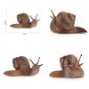 PVC-Schnecke Gartendekoration Realistisches Statisches Tiermodell Für Rasen Landschaftsgestaltung
