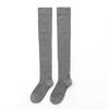 Solid-colored Long Socks, Solid-colored Pressure Knee-high Socks, Autumn and Winter Socks, Student Long Stockings, High-top Cotton Women's Socks