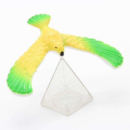 Dětská vzdělávací hračka Plastová hračka Příroda Gravitační pyramida Balance Bird Eagle Toy