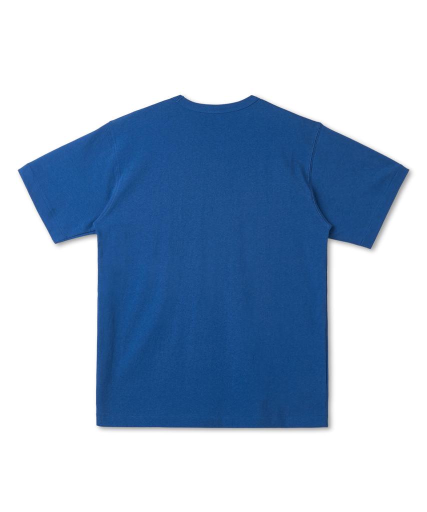 DISCUS ATHLETIC Heavyweight Regular Fit Small Logo T-Shirt Classic Blue