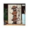 Metal Wall Art Apple Decor Country Home Kitchen Storage Basket Rustic Checkered Design