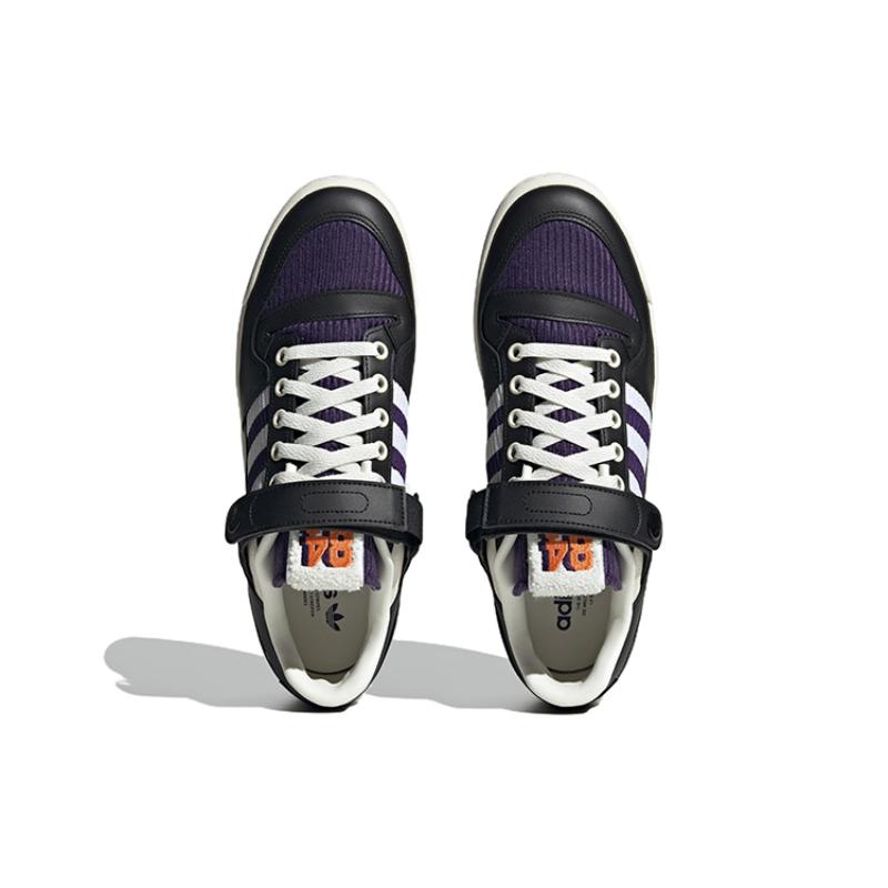 Adidas Forum 84 Low 'Black Purple' Sneakers HQ7001