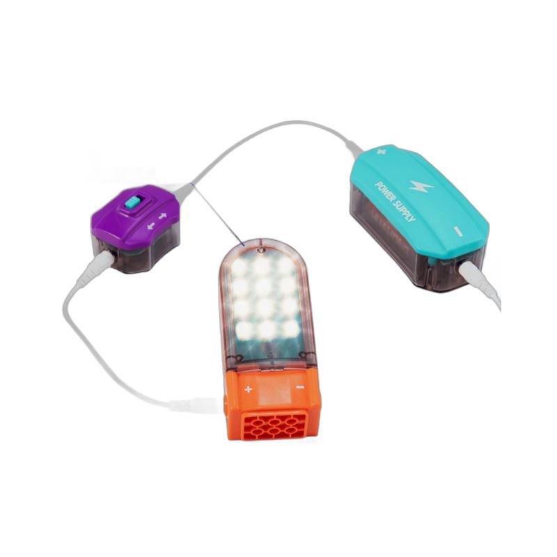 DIY Electric Circuit Building Set for Kids – Physics and Science Experiment Toy