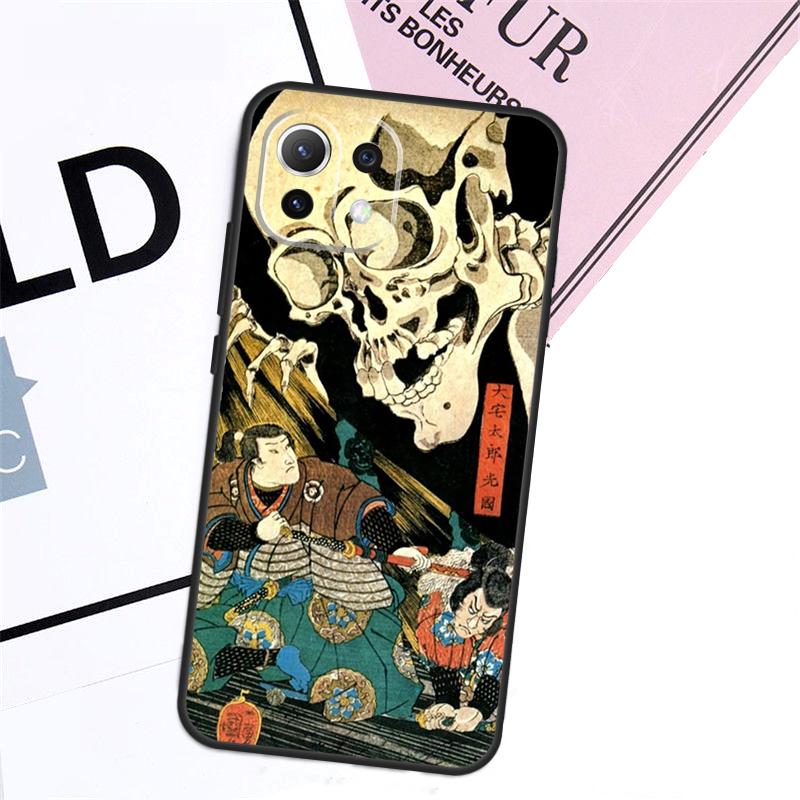 Japanese Style Art Case For Xiaomi 15T Pro 14T 13T 17 Pro Max 14 15 Ultra POCO X7 X5 X6 F5 F6 F7 F8 Pro Cover