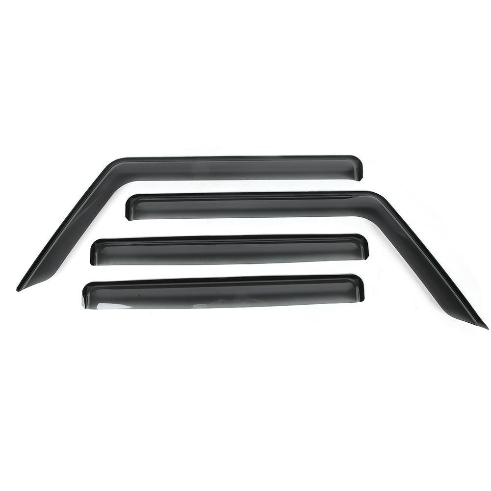 Car Window Visor Shades Sun Rain Guard Fits for Jeep Wrangler JL 2018+ 4D