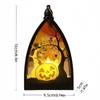 Cordless Halloween LED Lamp Witch Halloween Hanging Lantern Pumpkin LED Light  Car Interior