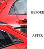 Side Air Vent Window Louver Cover For Honda Civic 2016-21 10th Hatchback Type R