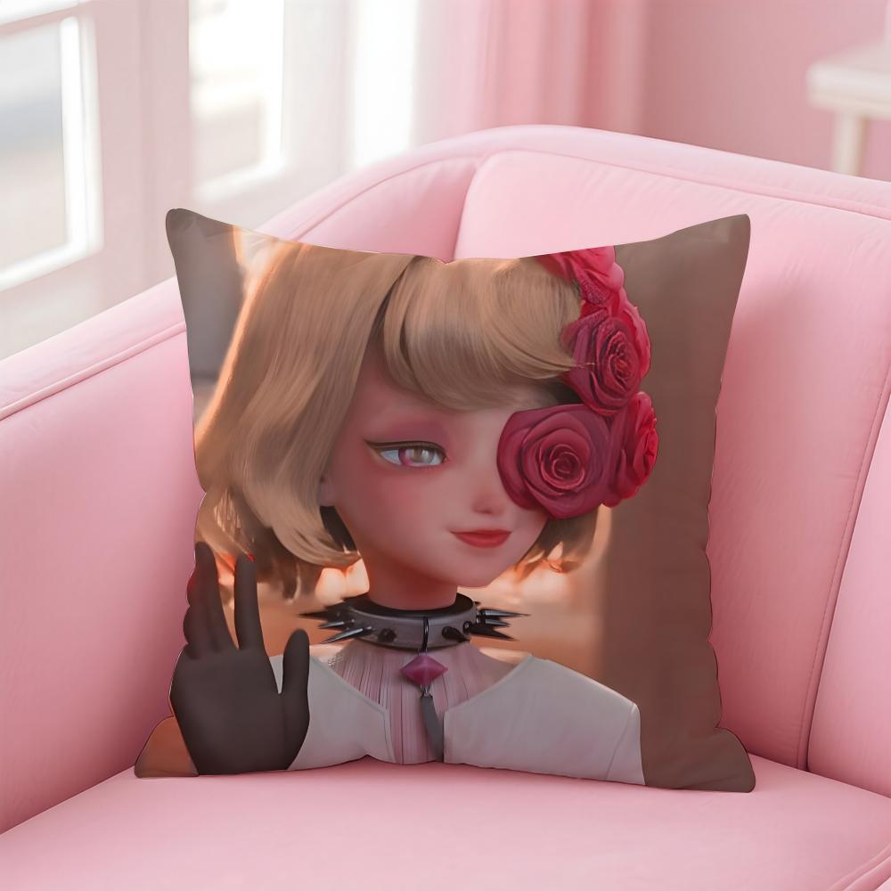 Game D-Dislyte Cushion Cover Home & Car Multi-Scene Pillow Cover - Reversible, Soft & Durable for Daily Use