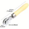 Car Tire Repair Kit Roller Auto Patch Roller Motorcycle Wheel Repair With Wooden Handle Tire Repairing Tool For Cars Accessories