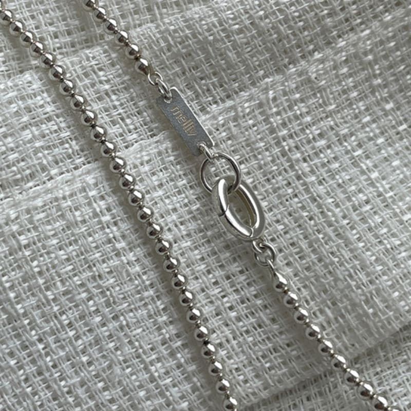 Melliv Chom Chom Ball Chain Necklace_mvn57