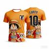 Luffy Football Jersey T-shirt Kids Football Special Jersey  Adult Men's Quick-Drying T-shirt