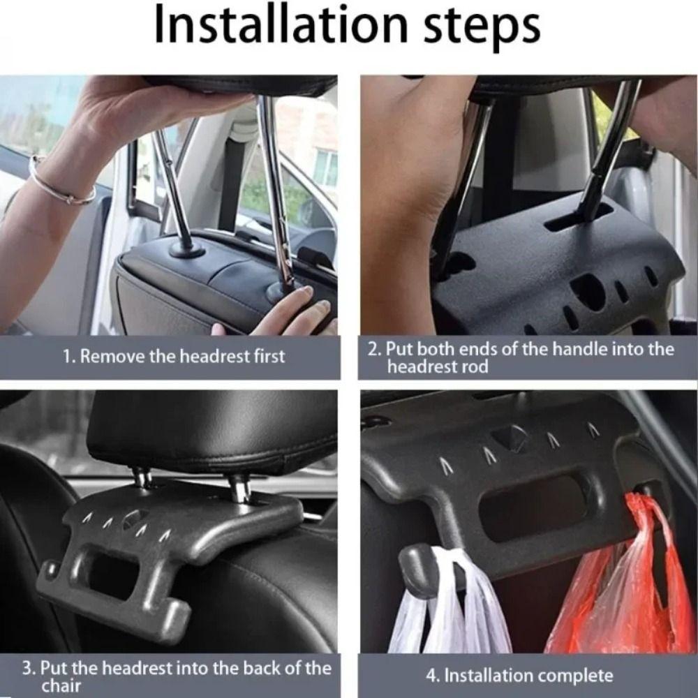 Support Balance Vehicle Armrest Multi-function Safety Handle Car Seat Back Hook  Elderly Safety