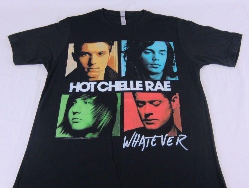 NEW Mens Womens Hot Chelle Rae Whatever World Tour 2012 Black T-Shirt S M Unisex T-Shirt XXL