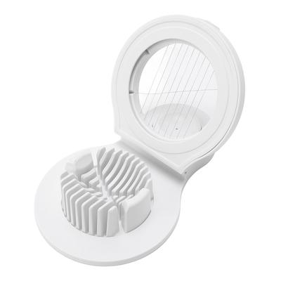 Egg Slicer with Stainless Steel Wires Multipurpose Hard Boiled Egg Cutter for Kitchen