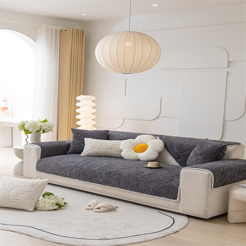 

Чехол для дивана Nordic Подушка для дивана Нескользящее полотенце для дивана L-образный защитный чехол для дивана Чехол для дивана Plush 70x70cm