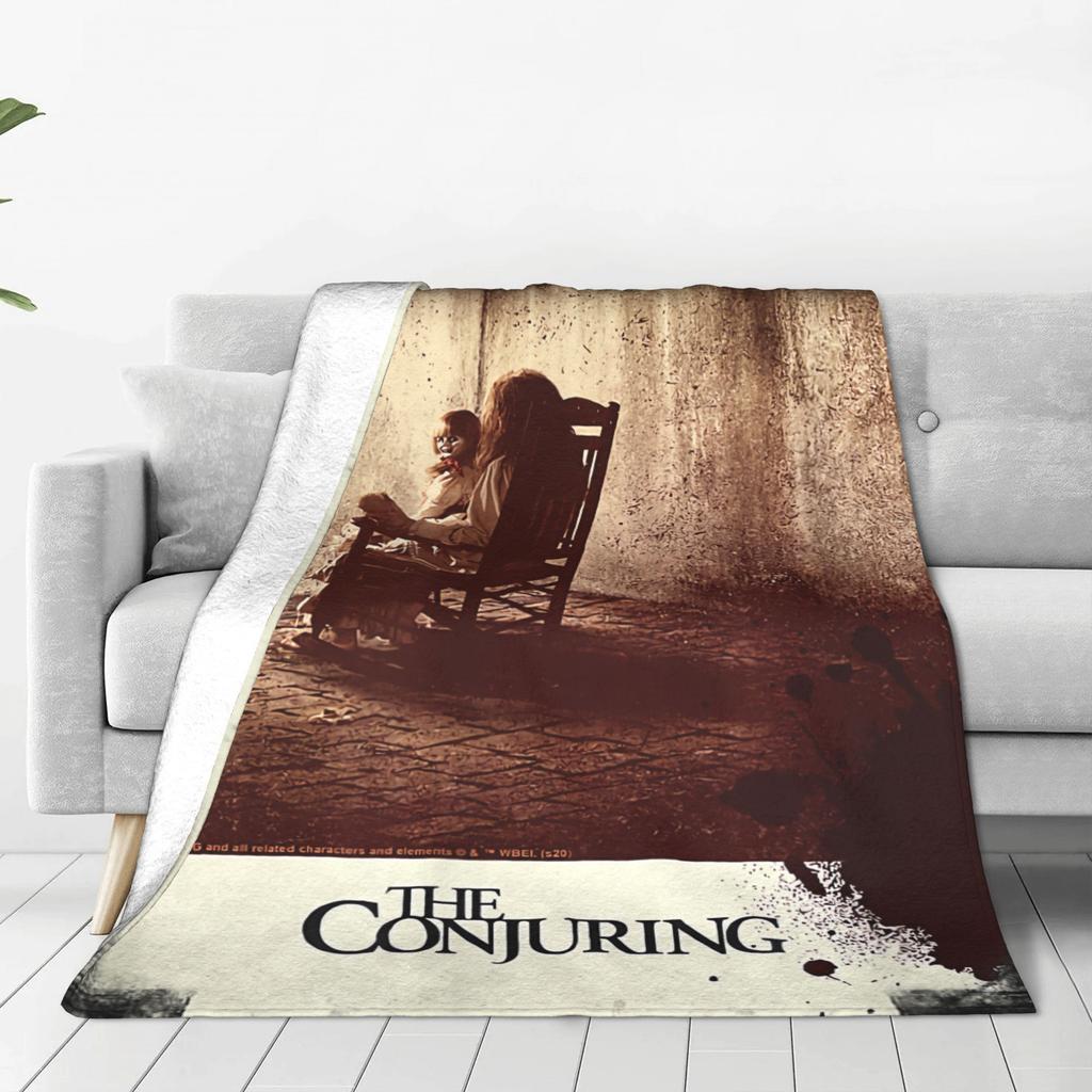 The Conjuring Grunge Annabelle Polaroid Decke Qualität Warm Überwurfdecke Winter Junge Mädchen Sofa Sessel Neuheit Bettüberwurf