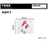 ENLEE Bicycle Five-wire Oil Needle, Hydraulic Brake Oil Disc Connector Modification Accessories for SLX/XT/XTR