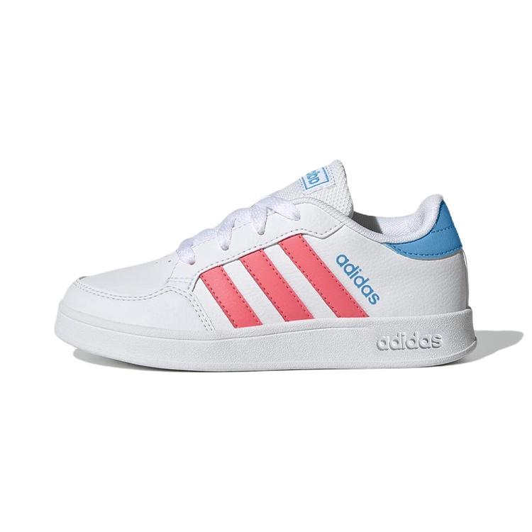 (PS) adidas Breaknet J White Acid Red Kids GY6015 EU 30.5