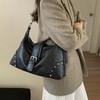Premium texture bag women's large capacity 2025 new casual fashion retro shoulder messenger bag niche dumpling bag