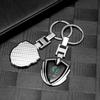 TTJJ2 1/2Pcs Metal Alloy Logo Car Keychain For Skoda Octavia Mk3 Fabia 2 Superb 3u 2 Kamiq Kodiaq VRS Rapid Key Chain Keyrings Gifts