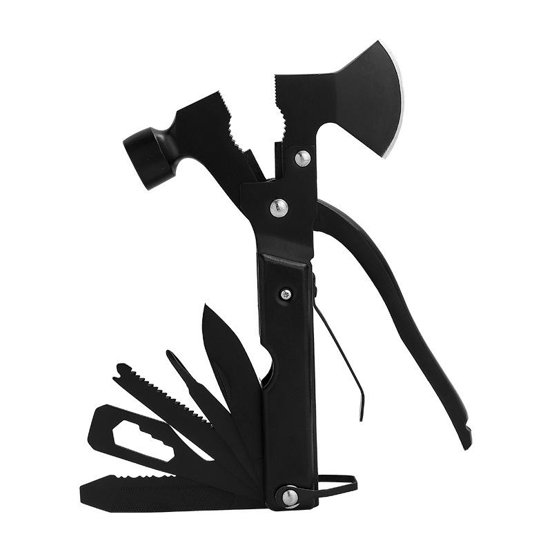 Home Multifunctional Stainless Steel Axe Hammer Car Rescue Hammer Convenient Portable EDC Tool
