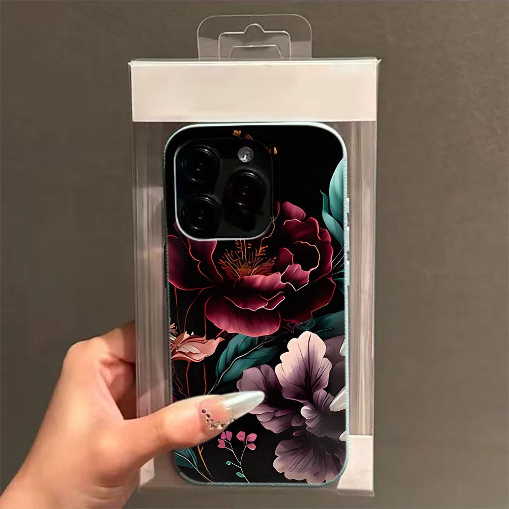 Wax Pattern  Phone Case For Iphone 17 17E 16E 11 Pro Max 13 15 Plus 16 14 12 Modern Minimal Shockproof Shell Coque
