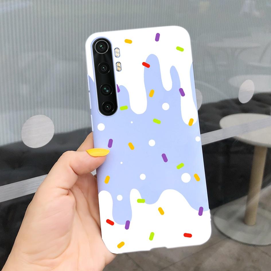 For Xiaomi Mi Note 10 Lite Case 6.47" Fashion Cute Girls Painted Soft TPU Cover For Xiaomi Note 10 Lite MiNote10 Lite Phone Case