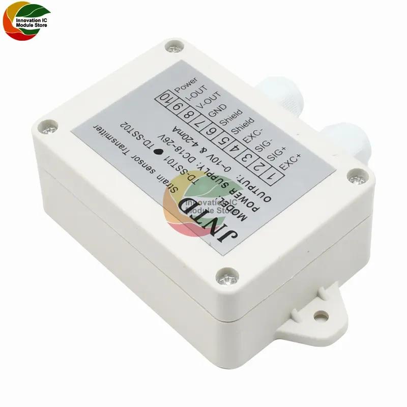 Load Cell Amplifier Strain Transducer Gauge Weighing Transmitter Sensor Module 0-5V 0-10V 4-20mA Output for Industrial Use