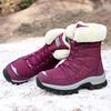 Women's Winter Shoes Women's High Top Shoes Cotton Shoes Outdoor Shoes Snow Boots Large-sized Winter Boots