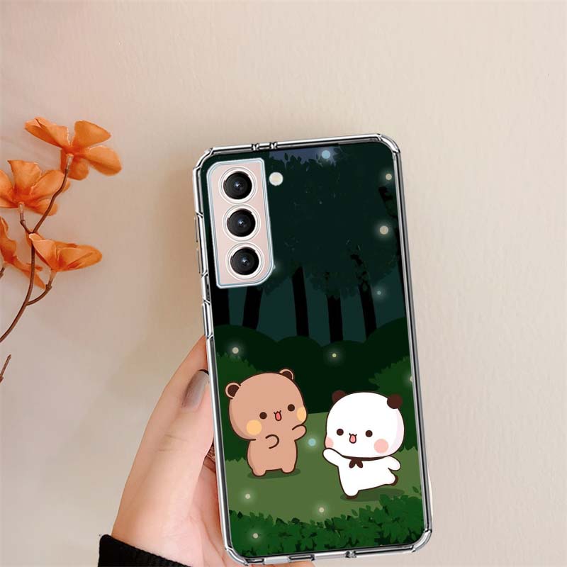 Cute BuBu DuDu Clear Phone Cases for Samsung S26 Ultra Galaxy S25 Edge S24 S23 FE S21 Plus S20 S22 S10 Cover Patterned Compatibl