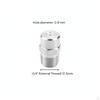 Solid Cone Spray Nozzle Fine Atomization Stainless Steel Aerosolizing Spraying Equipment for