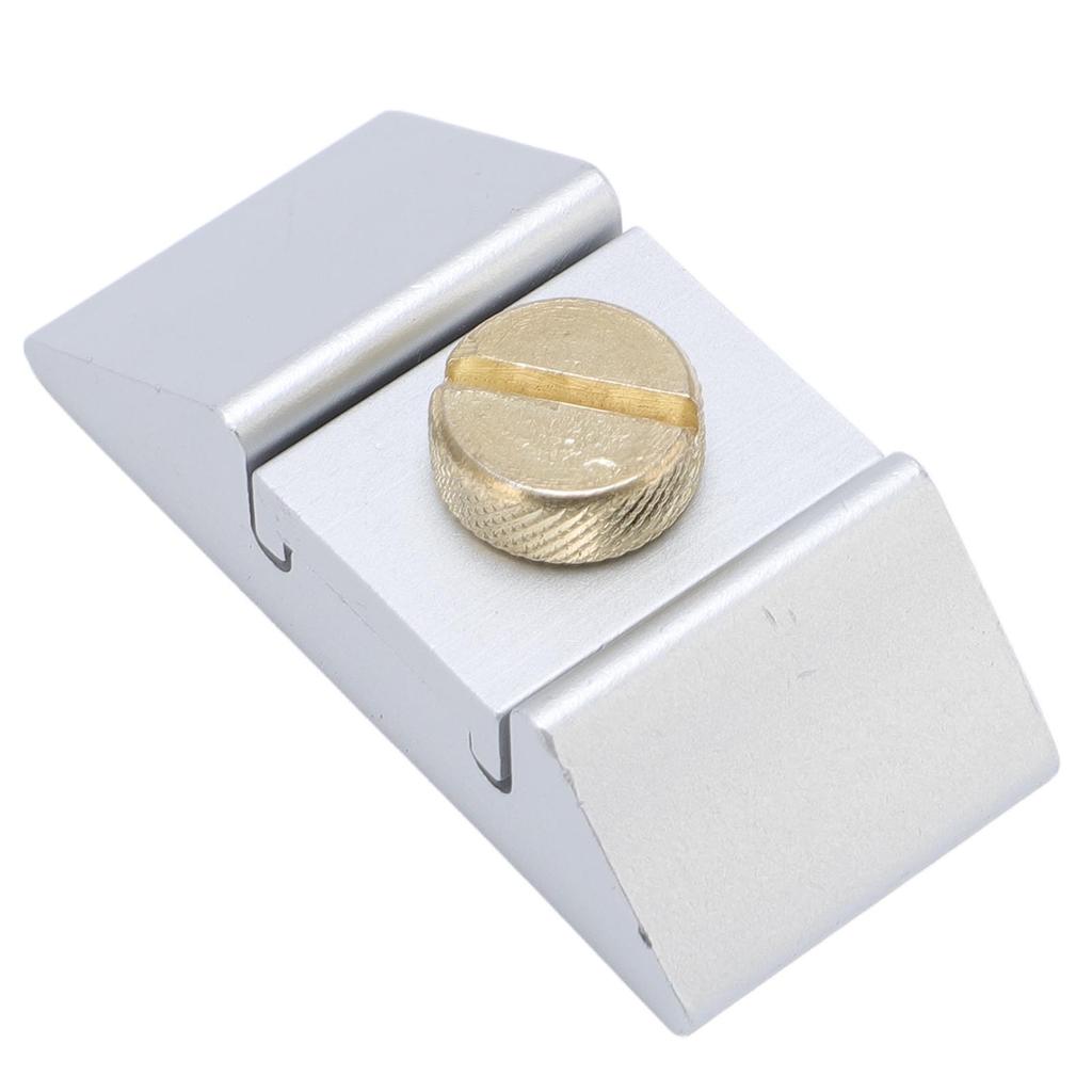 Aluminum Alloy Sandpaper Rack Handheld Polishing Sandpaper Holder with 80 Grit 6mx25mm Sand Paper