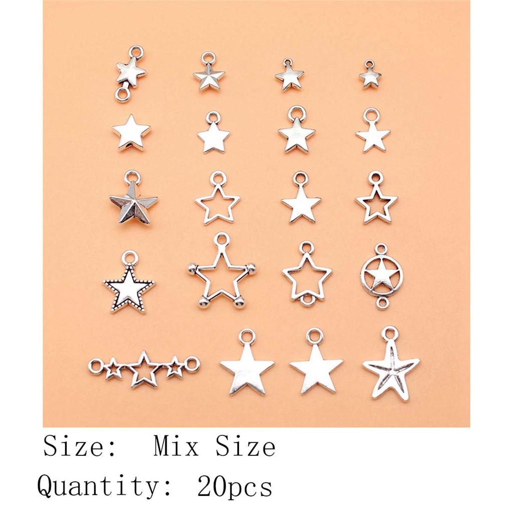 New Year's Day Aesthetic Jewelry Charms Study Sports Mixed Set Charms Pendant Women's Bag Bracelet Pendant
