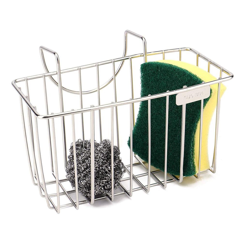 Hanging Home Sink Accessory Brush Storage Drainer Rack Kitchen Supplies Sponge Holder Sink Basket