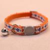 Floral Embroidered Cat Collars Adjustable Cat Supplies New Pet Collars