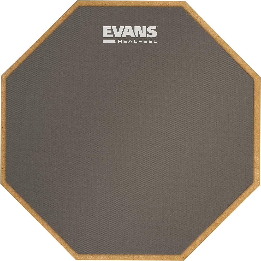 Evans ARF7GM 7-Inch Practice Pad for Beginners with Stand Mounting Capability Drum Accessory